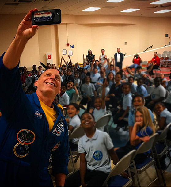 Clayton Anderson student's